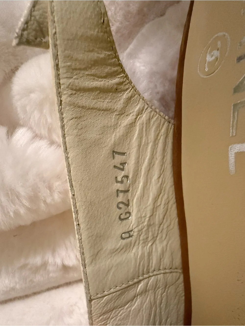 CHANEL platform slingback